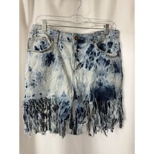 Vip denim Shorts Distressed Frayed Hem Size 15/16 Women's. G22